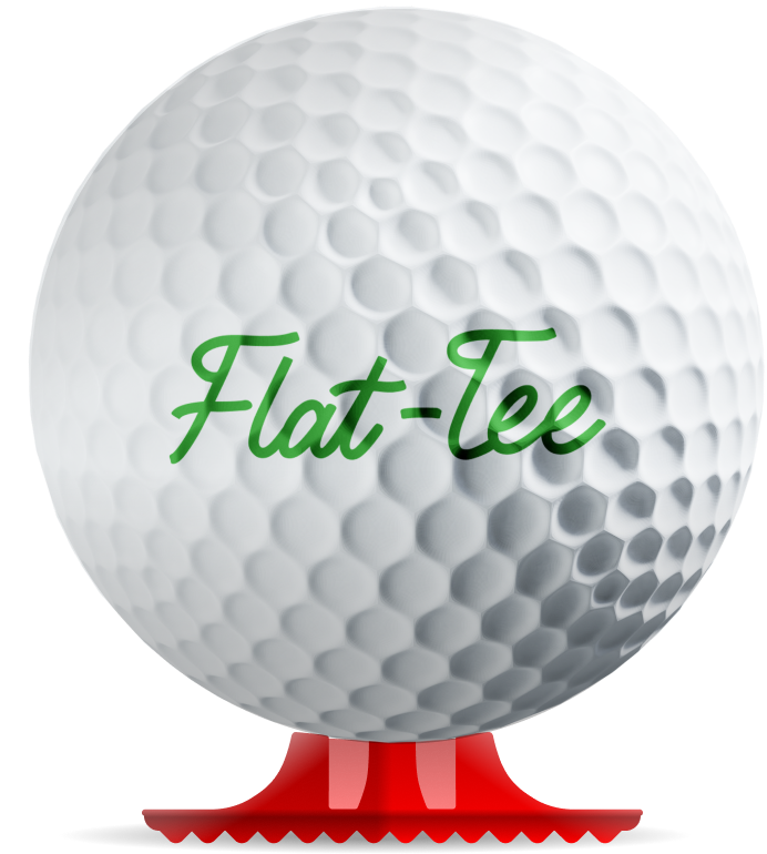 Flat-Tee (Red & White)