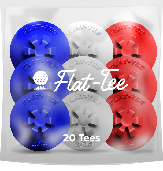 Flat-Tee (Red, White & Blue)