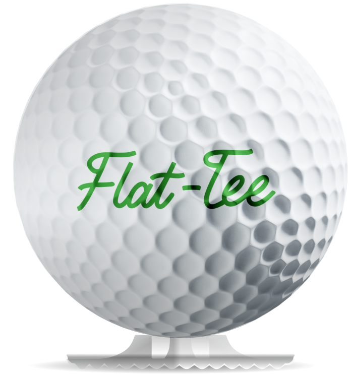 Flat-Tee (Red, White & Blue)